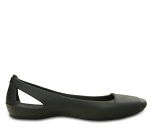 baleriny Crocs Sienna Flat W Black 202811-001