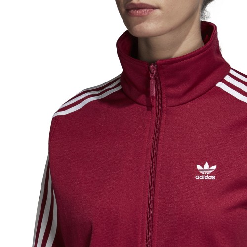 Adibreak Track Jacket In Maroon Red (adidas Originals