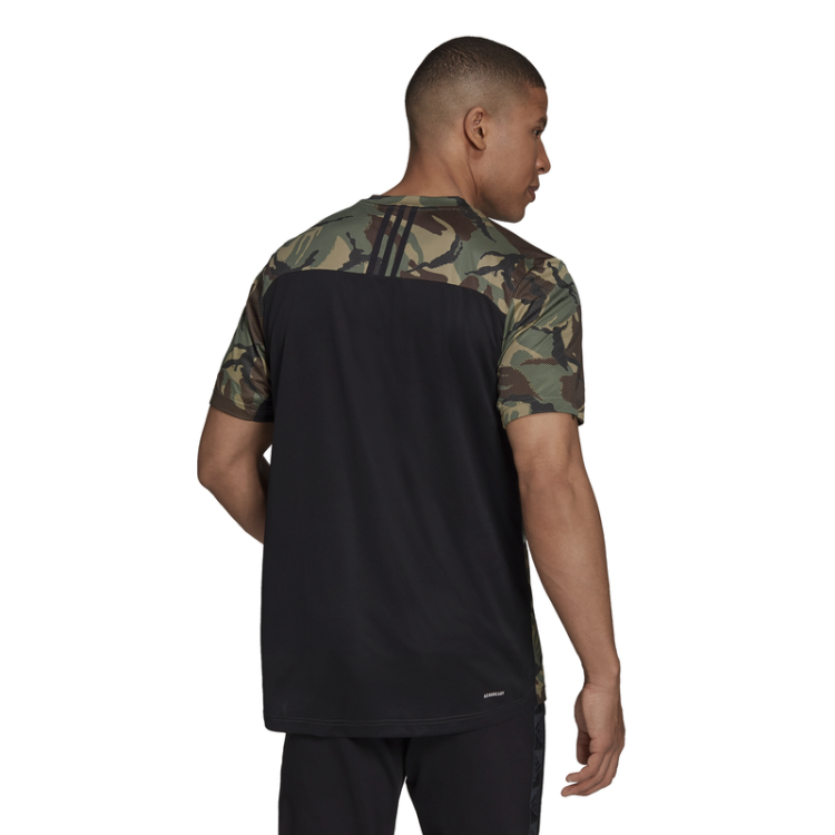 koszulka adidas AEROREADY Designed to Move Sport Camo Logo Tee H28794