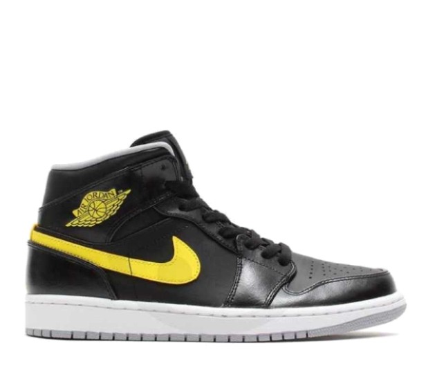 buty Air Jordan 1 Mid Vibrant Yellow 554724 070