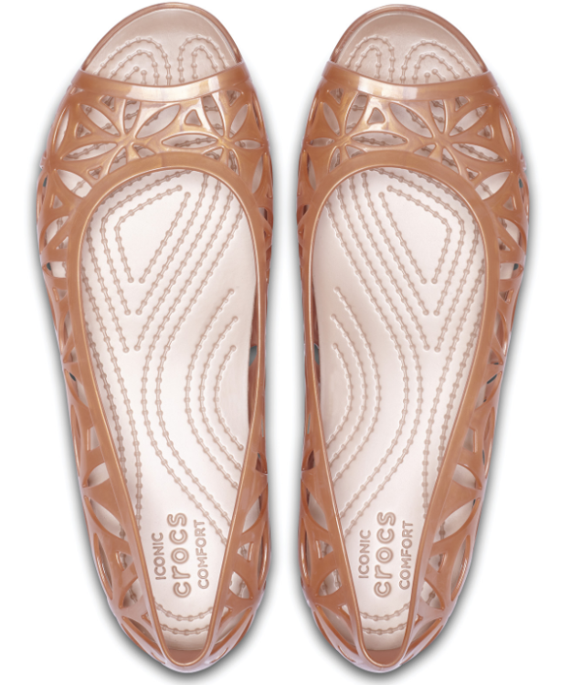  baleriny Crocs Isabella Jelly II Flat 204941-276