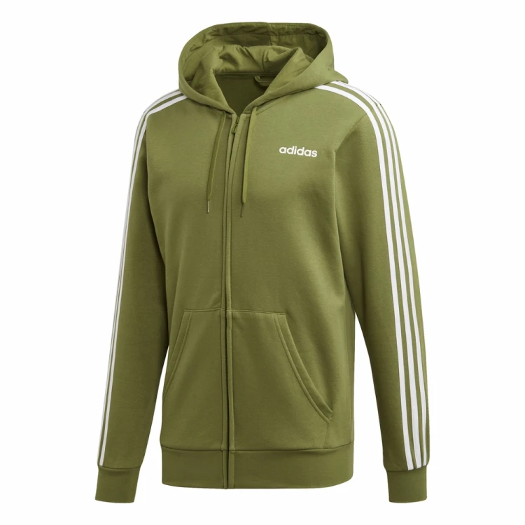 bluza Essentials 3 Stripes Fullzip Fleece FI0849