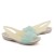 sandały Crocs Colorblock Flat W Sea Foam/White 200032-476
