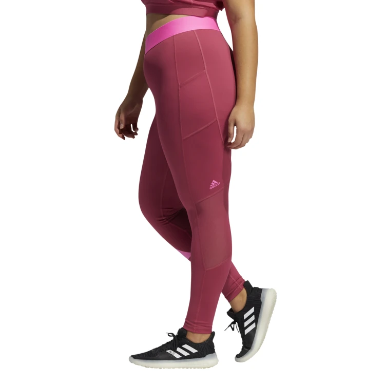 legginsy adidas Techfit Life Mid-Rise Badge of Sport Long Tights GM2989