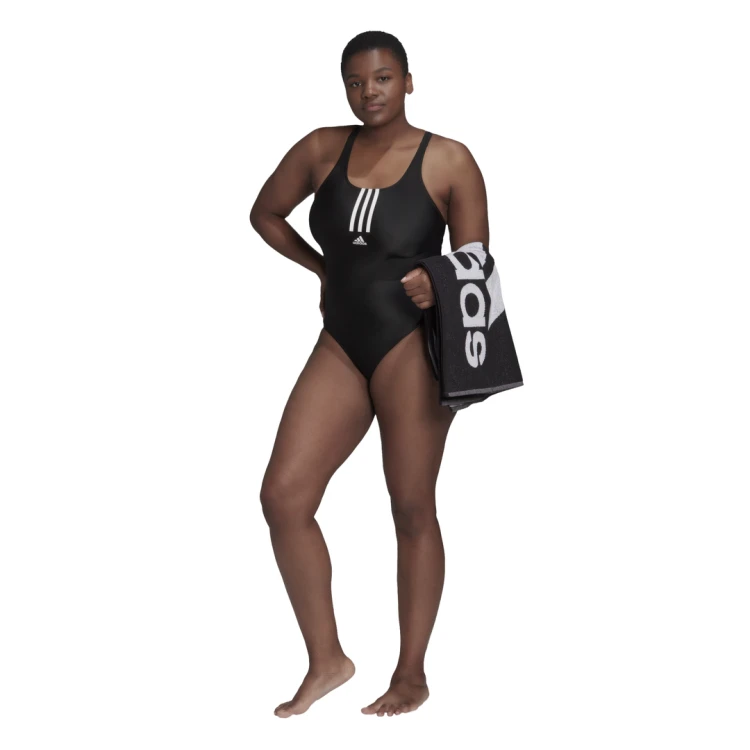  strój kąpielowy adidas SH3.RO Mid 3-Stripes Swimsuit FJ4533