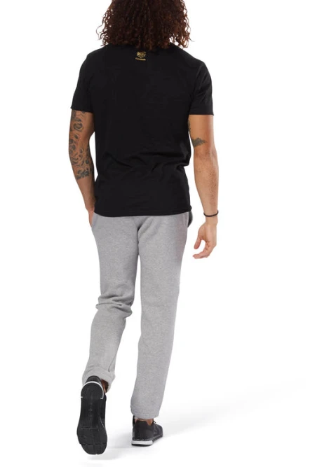 spodnie Reebok Training Essentials Fleece Open Hem D94219