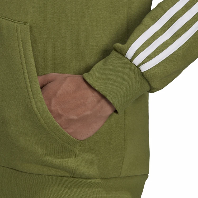 bluza Essentials 3 Stripes Fullzip Fleece FI0849