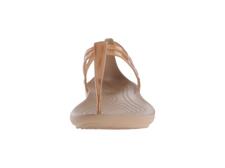 sandały Crocs Isabella T-strap Bronze 202467-854