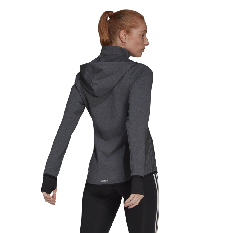 bluza adidas adidas Women Designed To Move AEROREADY Full-Zip Hoodie GL3964