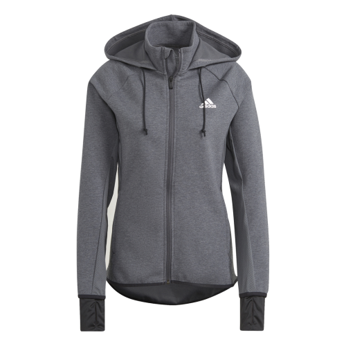 bluza adidas adidas Women Designed To Move AEROREADY Full-Zip Hoodie GL3964