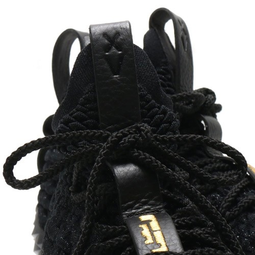 Nike LeBron XV Black Gold 897648 006