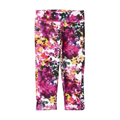legginsy 3/4 adidas Ultimate Fit Flower AJ5031
