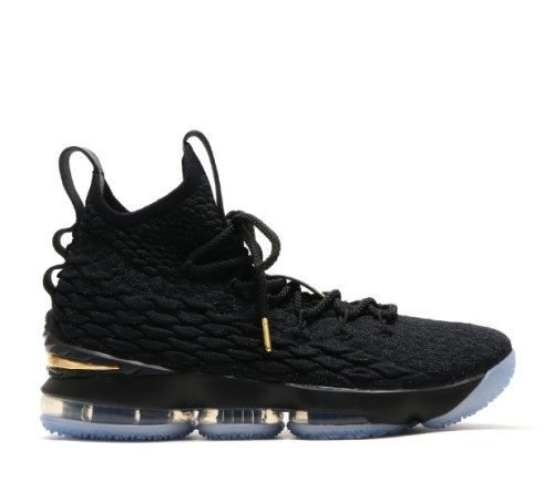 Nike LeBron XV Black Gold 897648 006