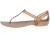 sandały Crocs Isabella T-strap Bronze 202467-854