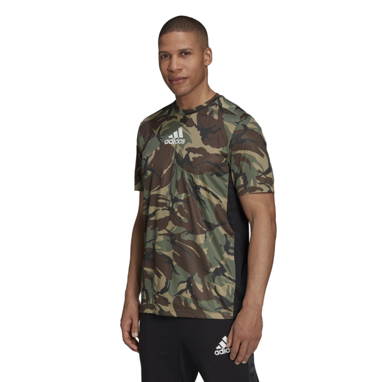 koszulka adidas AEROREADY Designed to Move Sport Camo Logo Tee H28794