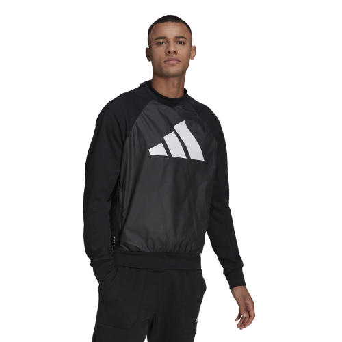bluza adidas Sportswear Fabric Block Sweatshirt GM6491