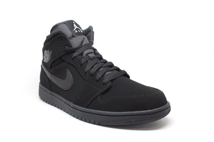 buty Air Jordan 1 Mid Black 554724 040
