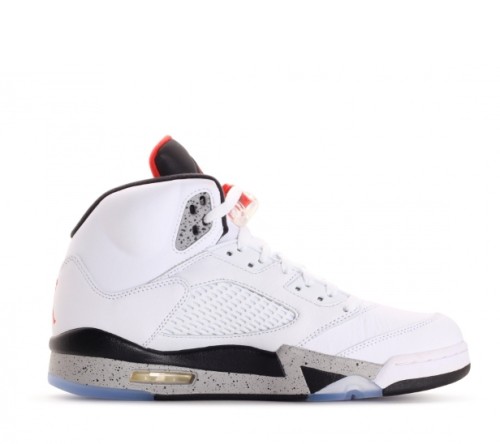 buty Air Jordan 5 Retro White/Cement 136027 104
