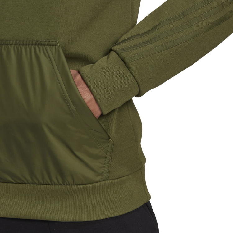 bluza adidas Sportswear Fabric Block Hoodie GL5675