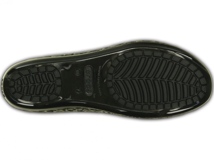 baleriny Crocs Isabella Jelly Flat W Black 203285-001