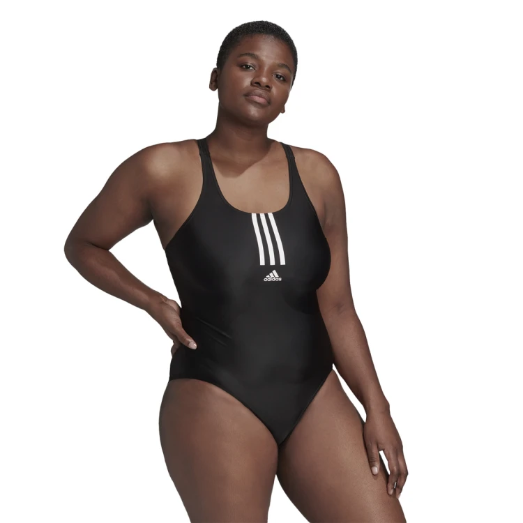  strój kąpielowy adidas SH3.RO Mid 3-Stripes Swimsuit FJ4533