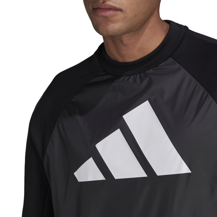 bluza adidas Sportswear Fabric Block Sweatshirt GM6491