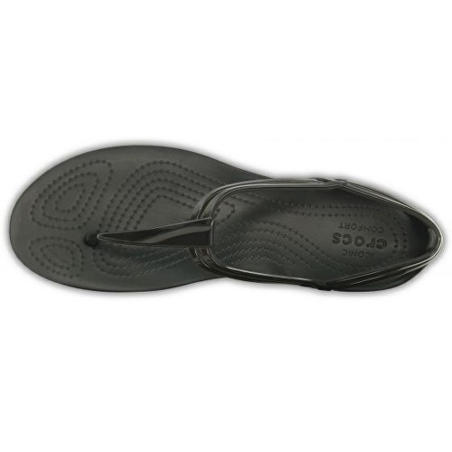 sandały Crocs Isabella T-strap Black 202467-001