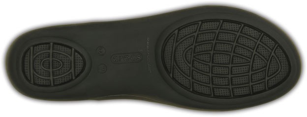 sandały Crocs Isabella Huarache Flat W Black 202463-001