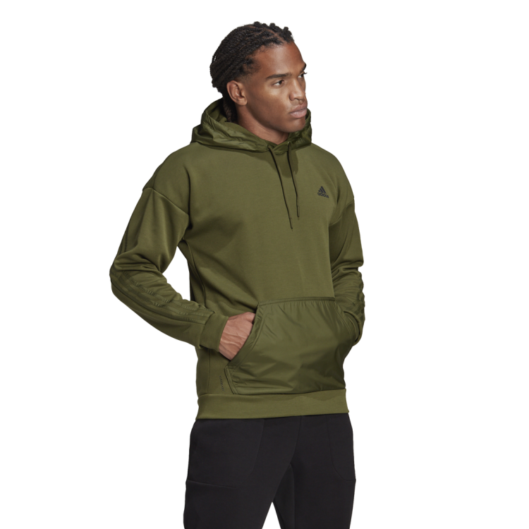 bluza adidas Sportswear Fabric Block Hoodie GL5675