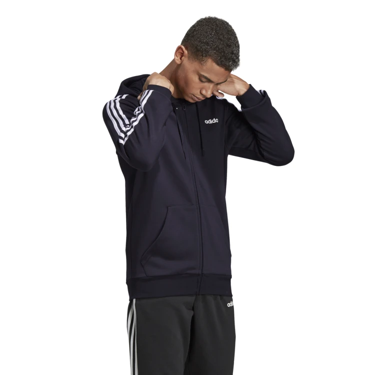 bluza adidas Essentials 3 Stripes Fullzip Fleece DQ3101