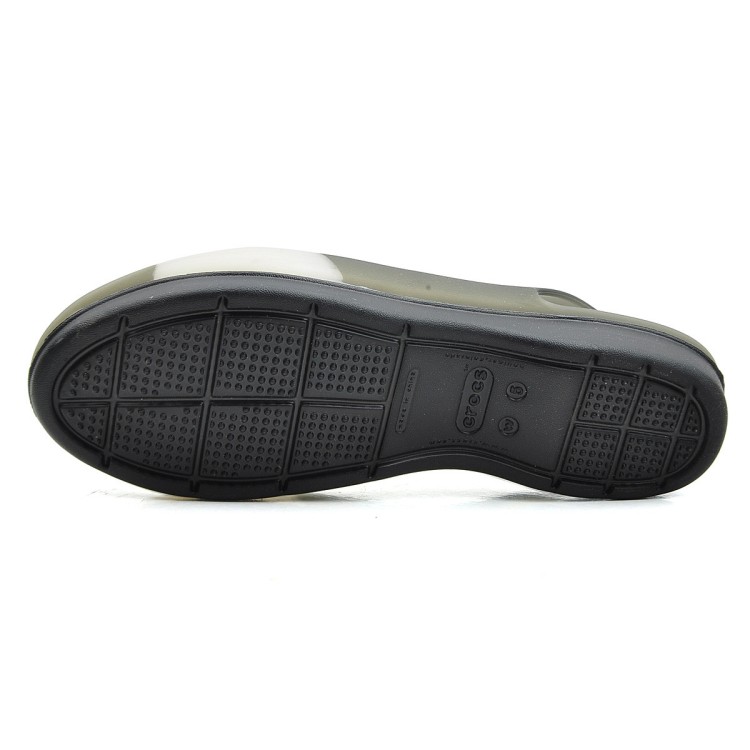 sandały Crocs Colorblock Flat W Black Stucco 200032-05T
