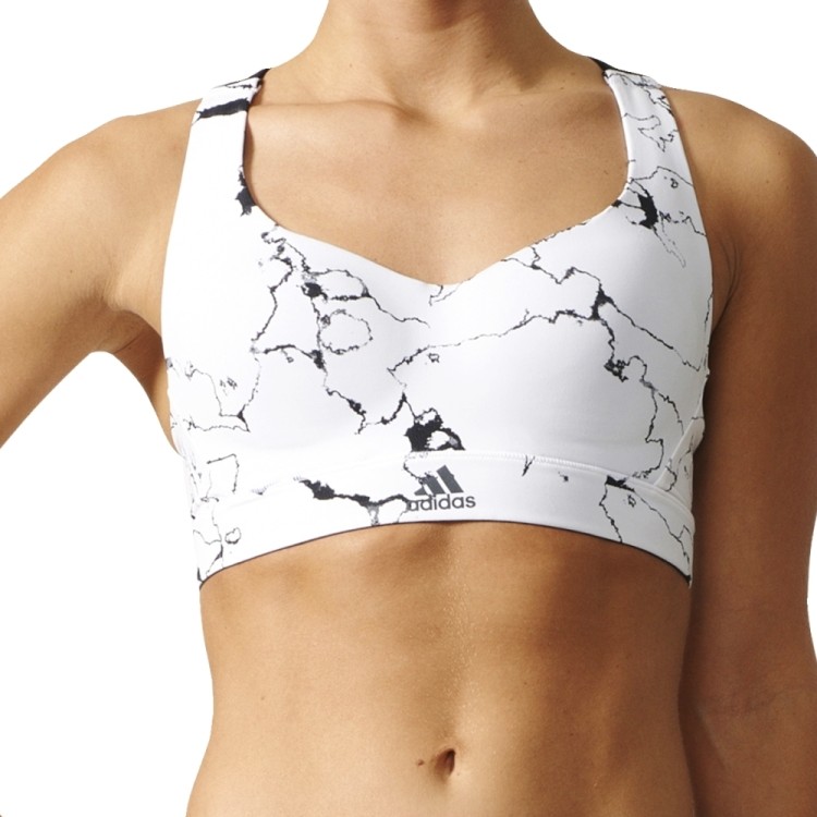 stanik adidas CMMTTD Marble Chill Bra BQ2239
