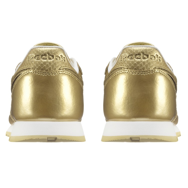 buty Reebok Classic Leather Metallic - Złota BS7458