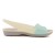 sandały Crocs Colorblock Flat W Sea Foam/White 200032-476