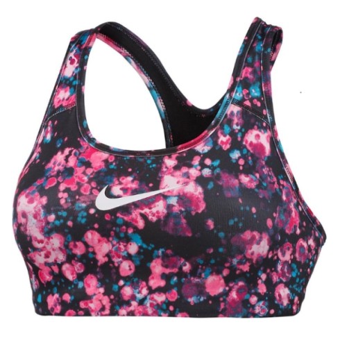 stanik sportowy Nike Pro Classic Swoosh Microcosm Bra 868749 617