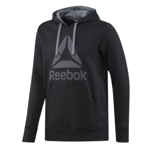 bluza Reebok Workout Ready Big Logo Cotton Poly BK4158