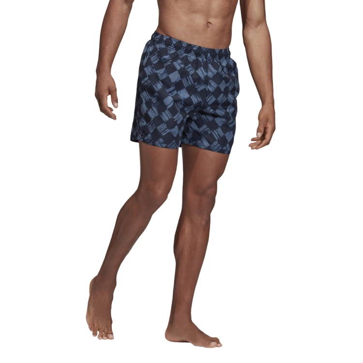 szorty adidas Printed Check Short  Short Length DZ7539