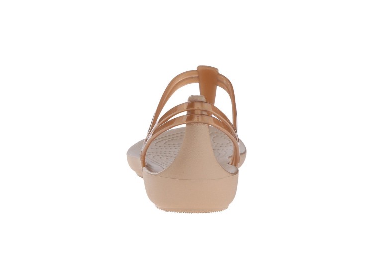 sandały Crocs Isabella T-strap Bronze 202467-854