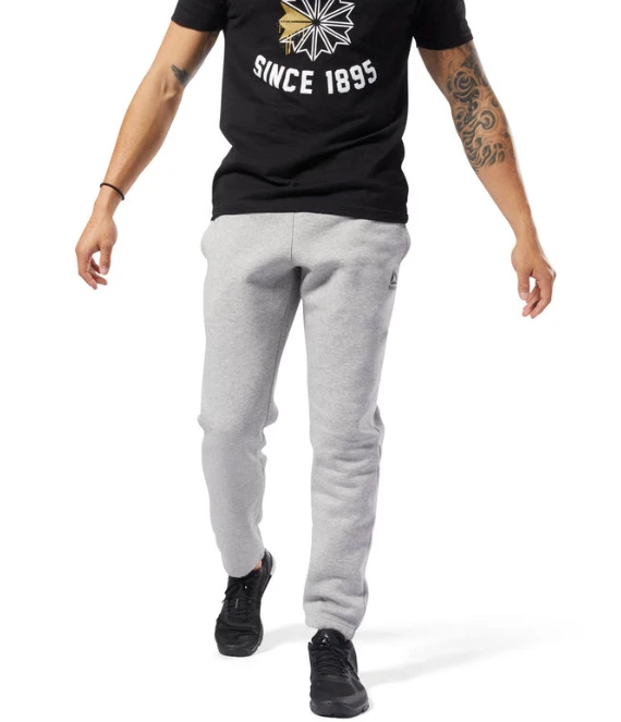 spodnie Reebok Training Essentials Fleece Open Hem D94219