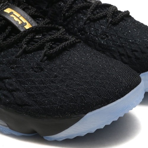 Nike LeBron XV Black Gold 897648 006