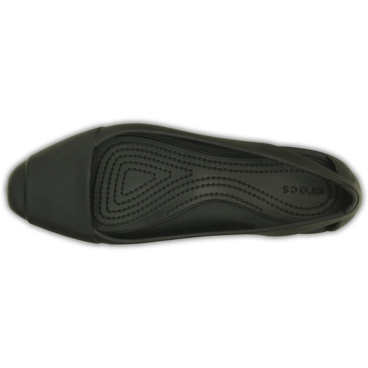 baleriny Crocs Sienna Flat W Black 202811-001