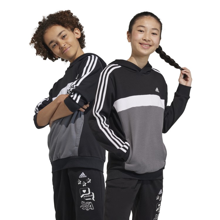 bluza adidas J 3S TIB FL HD IJ8728