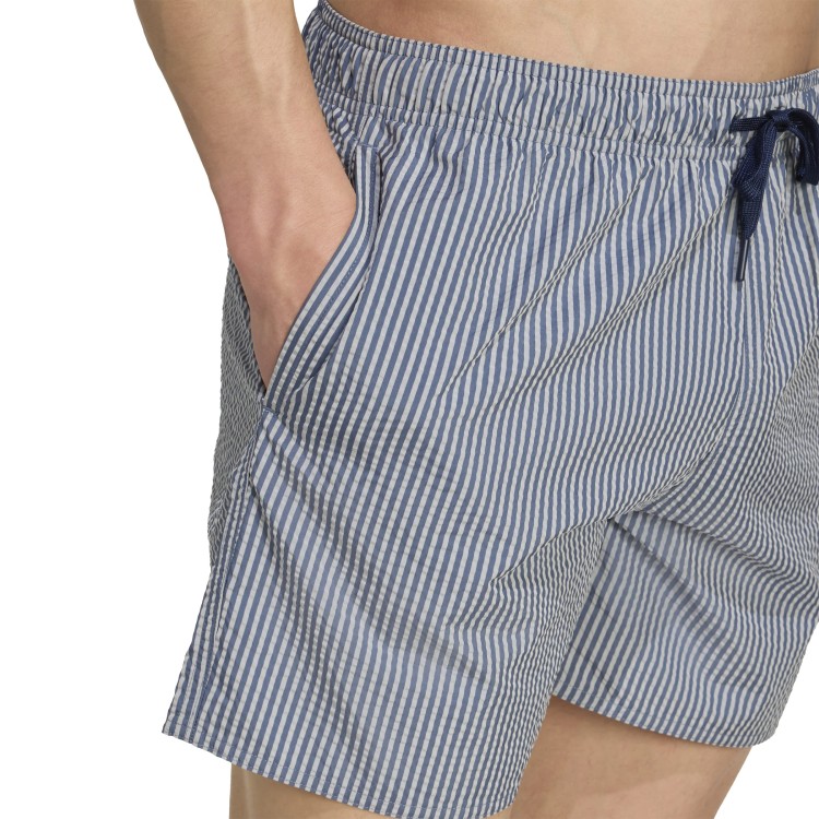 szorty kąpielowe adidas Seersucker Stripy JX2674