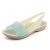 sandały Crocs Colorblock Flat W Sea Foam/White 200032-476