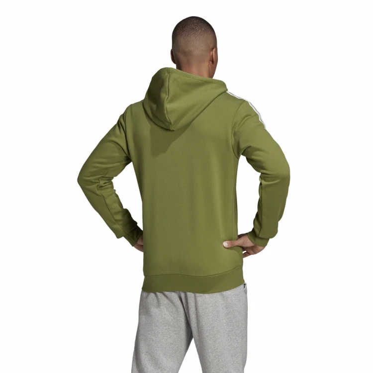 bluza Essentials 3 Stripes Fullzip Fleece FI0849