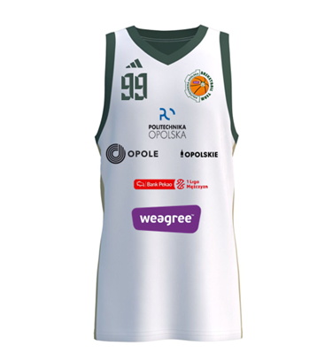 Koszulka meczowa domowa adidas AZS Politechnika Opolska KF0796
