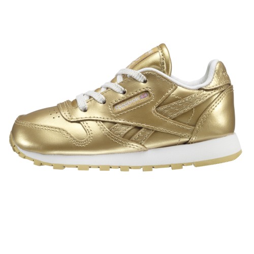 buty Reebok Classic Leather Metallic - Złota BS7458