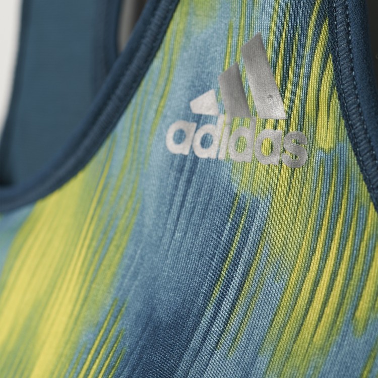  stanik adidas Racer-Back Printed Bra AY8513