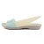 sandały Crocs Colorblock Flat W Sea Foam/White 200032-476
