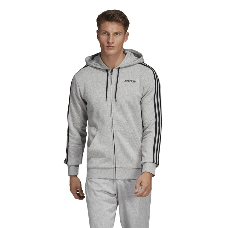 bluza adidas Essentials 3 Stripes Fullzip Fleece DU0476